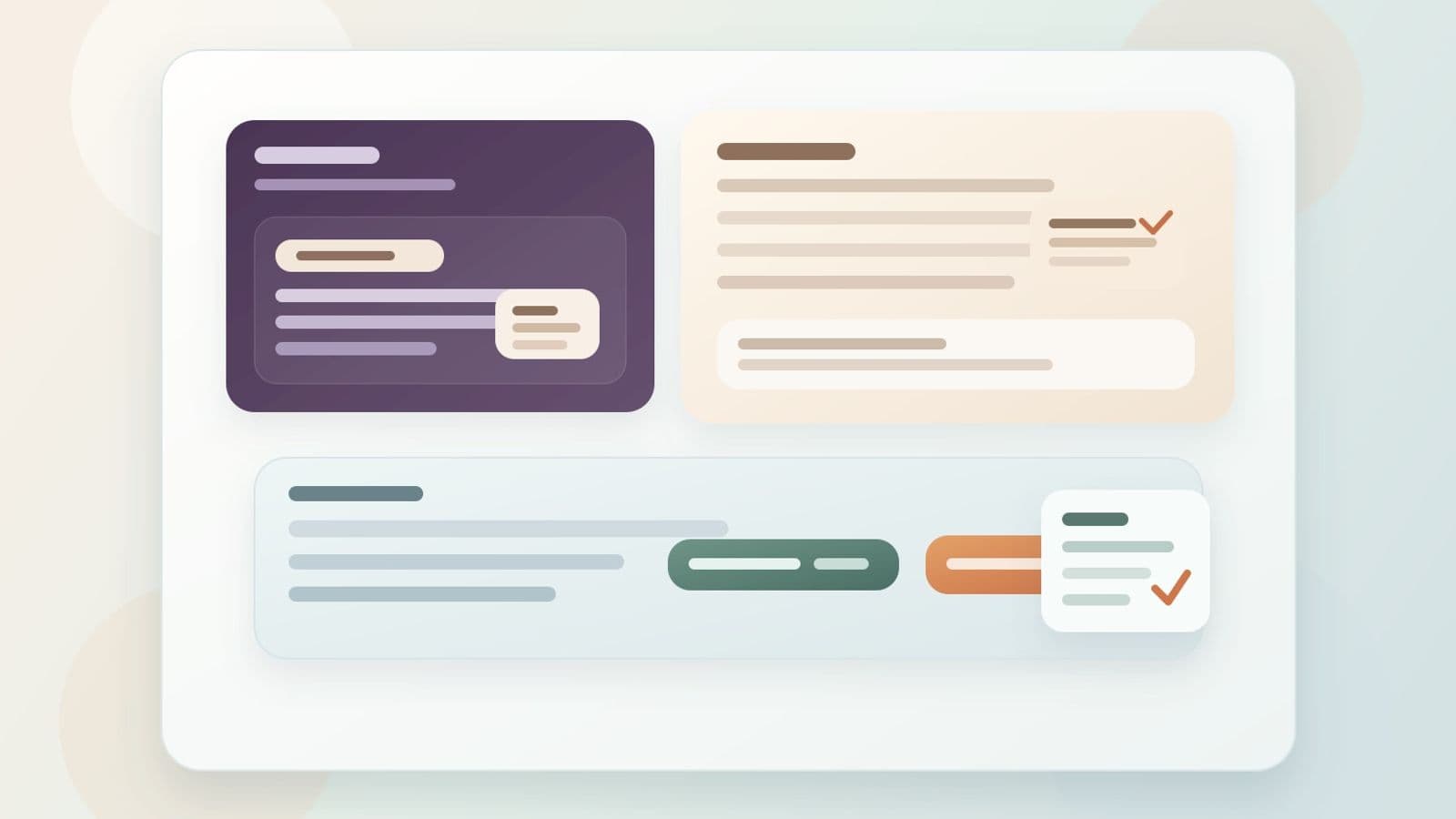 Calm people-ops workspace with Slack, policy notes, and one careful sentence in progress